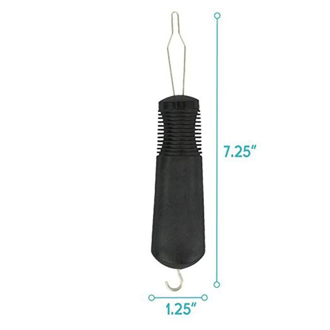 Button Hook Zipper Pull Helper Dressing  Assist Device Gripper