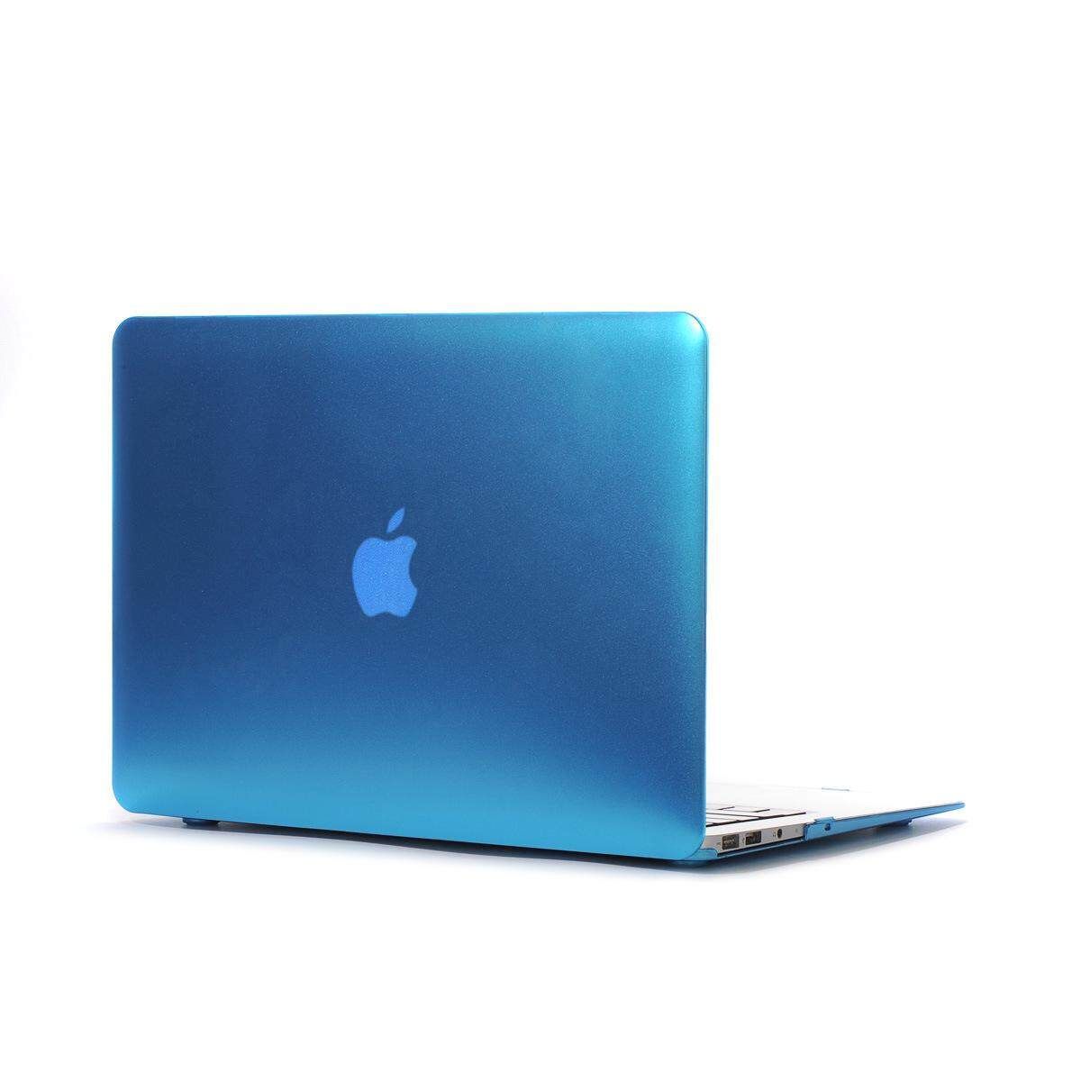 Plastic Hard Case Solid Laptop Protective Cover Skin For Macbook Retina 15.4 Inch Blue (blue)