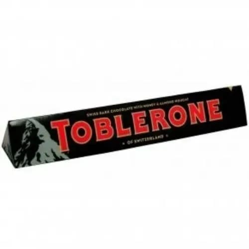 Swiss Dark Chocolate Bar With Honey & Almond Nougat -100g