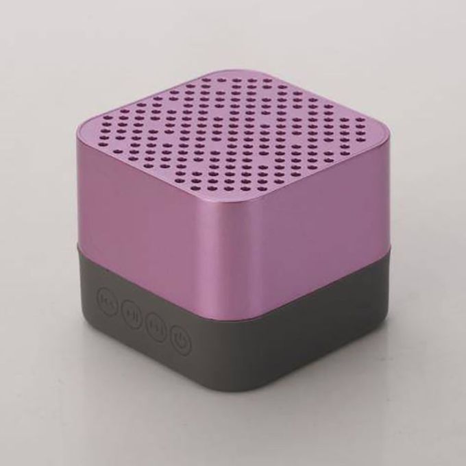 Mini Subwoofer Outdoor Portable Small Square Gift Audio Subwoofer Small Stereo-red