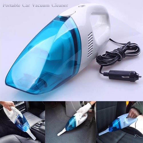 Portable Car Vacuum Cleaner - Blue