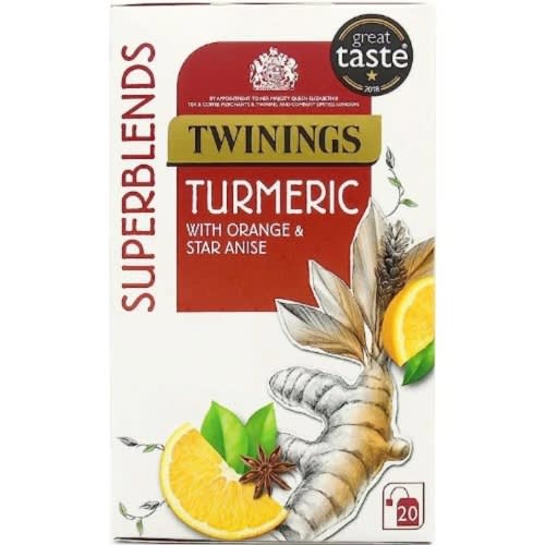Superblends Turmeric With Orange & Star Anise - 20 Tea Bag