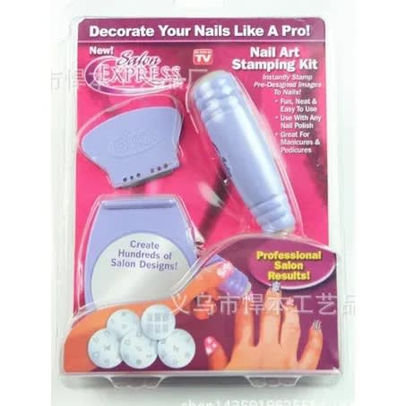Nail Art Stamping Kit