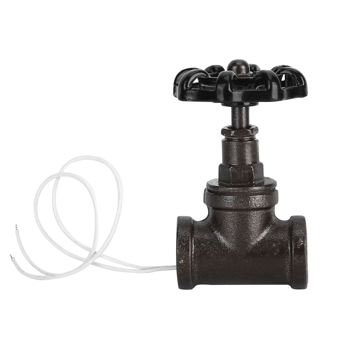 1/2in Vintage Steampunk Lamp Vae Black Vae Iron Table Lamp