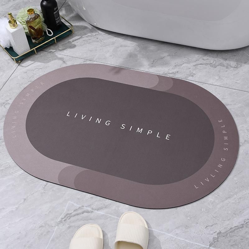 Super Absorbent Floor Mat Quick-Drying Non-Slip Nordic Style