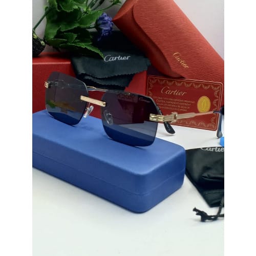 Cartier Sunglass - Golden And Black