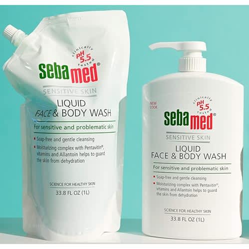 Liquid Face & Body Wash - Refill Pack - 1000ml - 2pcs