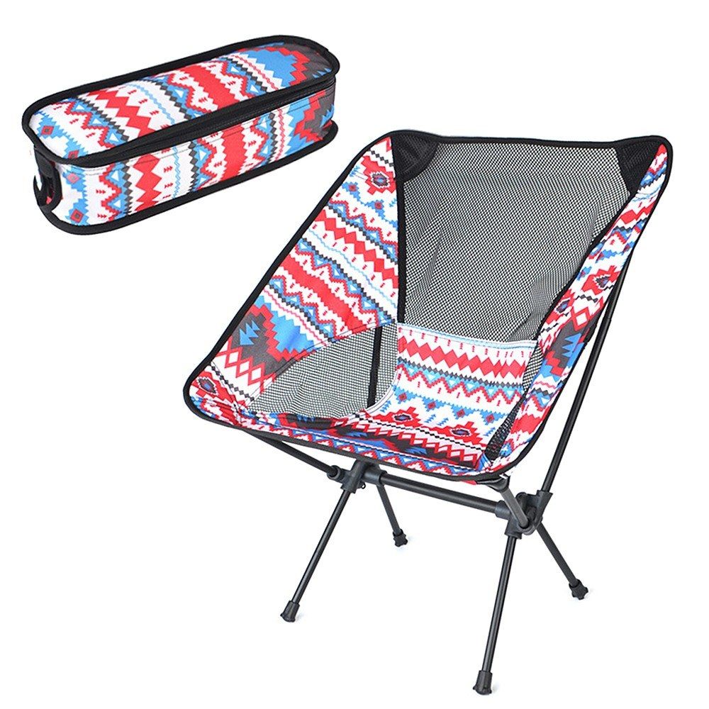 Outdoor Ultralight Portable Folding Chair With Carry Bag For
