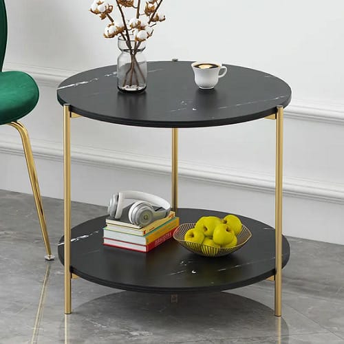 Nordic Coffee Side Stool - Black