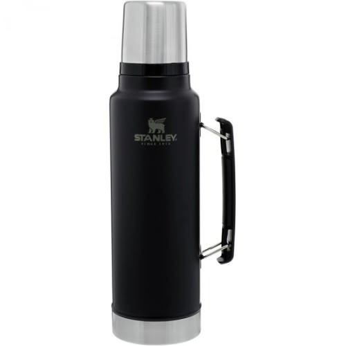 1.5qt Vacuum Water Flask - Black