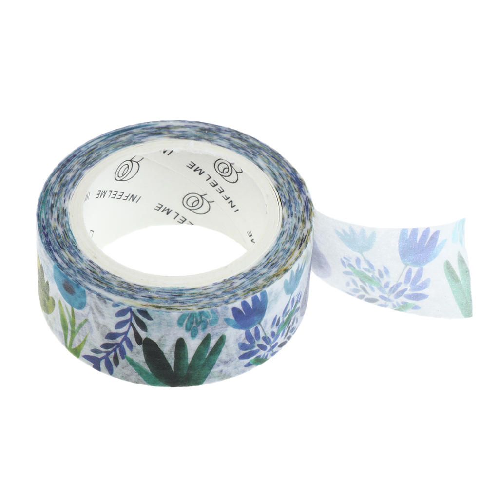 DIY Notebook Decorative Masking Tape Adhesive Paper Sticker 15mm X #5