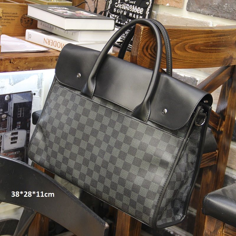 Senior Business Briefcase Laptops Case Handheld Crossbody Male