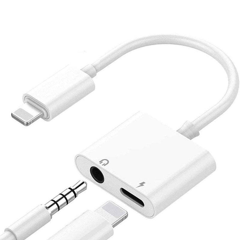 2 In 1 IPhone To Headset And Charging Adapter
