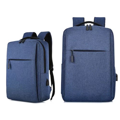 School Laptop Office Backpack Bag - Blue