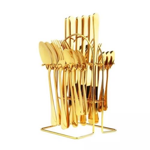 Cutlery Set -25 Pieces -gold