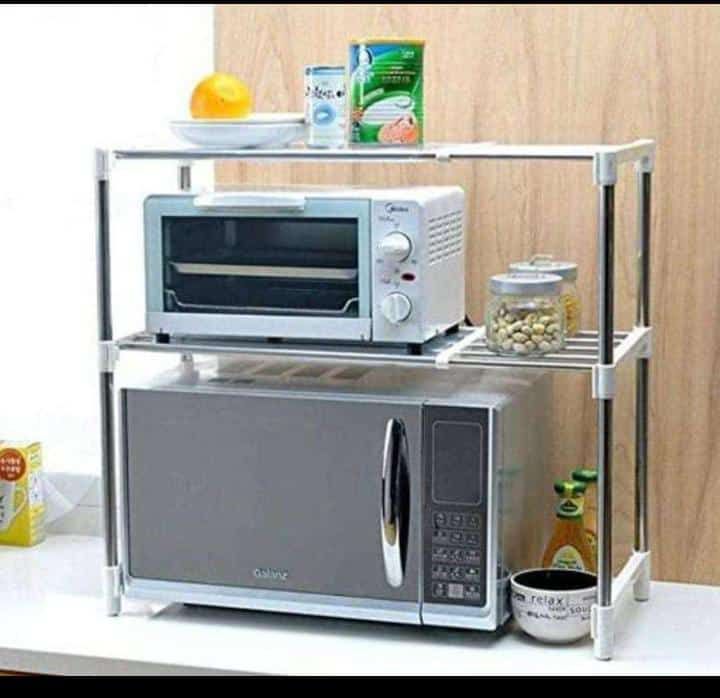 Microwave Adjustment Stand