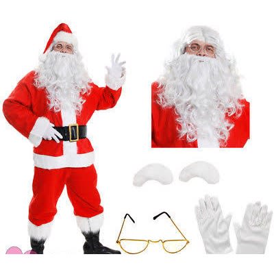 Santa Claus Costume - Multicolour