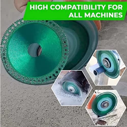 Composite Cutting Disc For Ceramic Tile/ Glass/ Plastics And Metals - Green