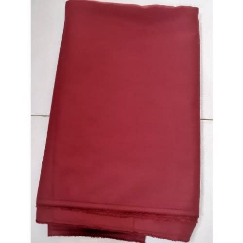 4yards Of Fine Cashmere Hibiscus - Red