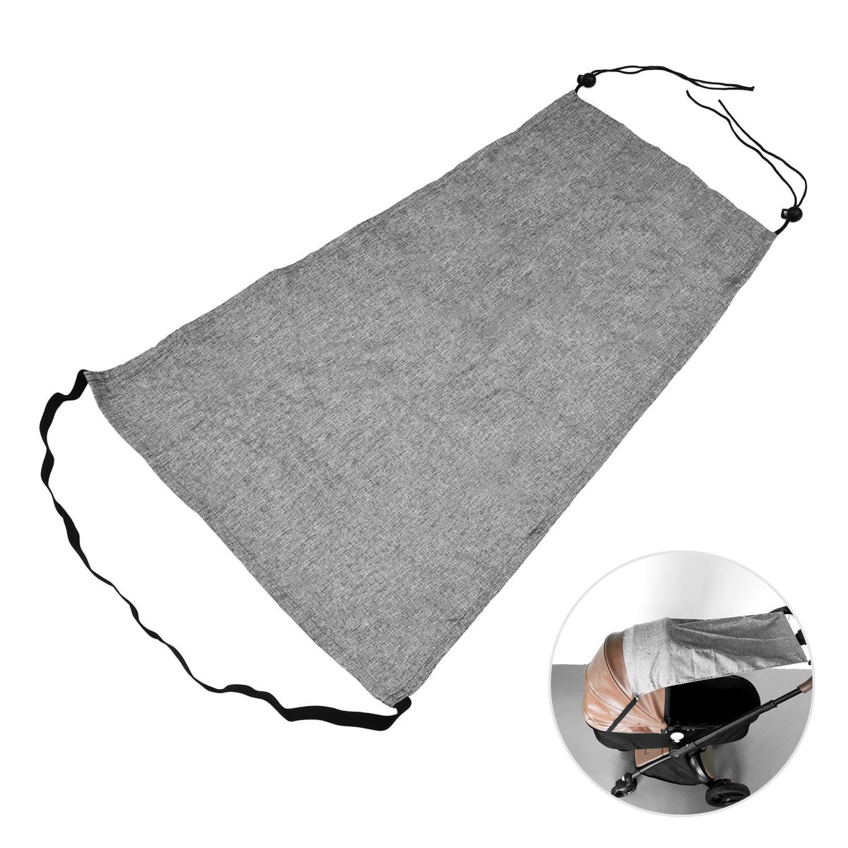 Baby Stroller Sun Shade Universal Washable Sun Shield With