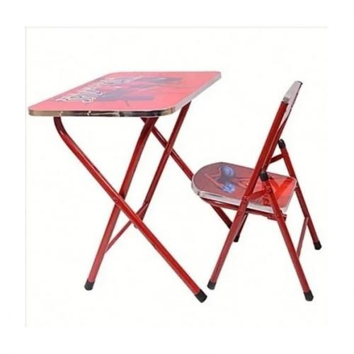 Disney Foldable Chair & Table For Children (Spiderman)