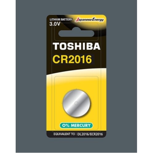 Toshiba Lithium Battery Cr2016 3v