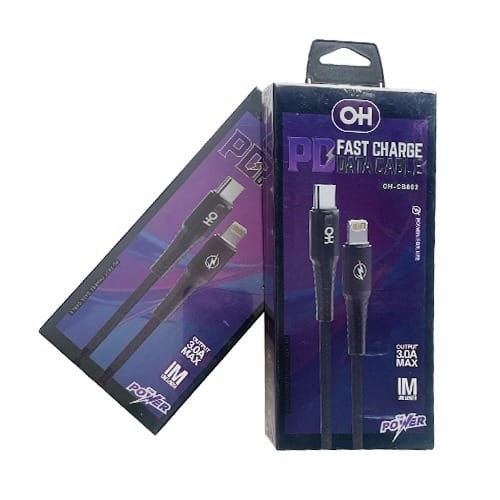 PD Fast Charge Data Cable-Black