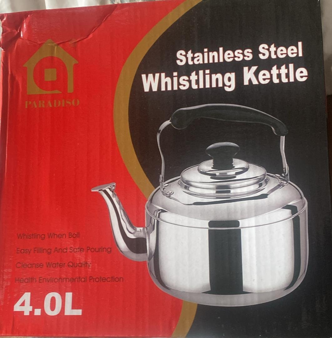 4 ltr whistling kettle