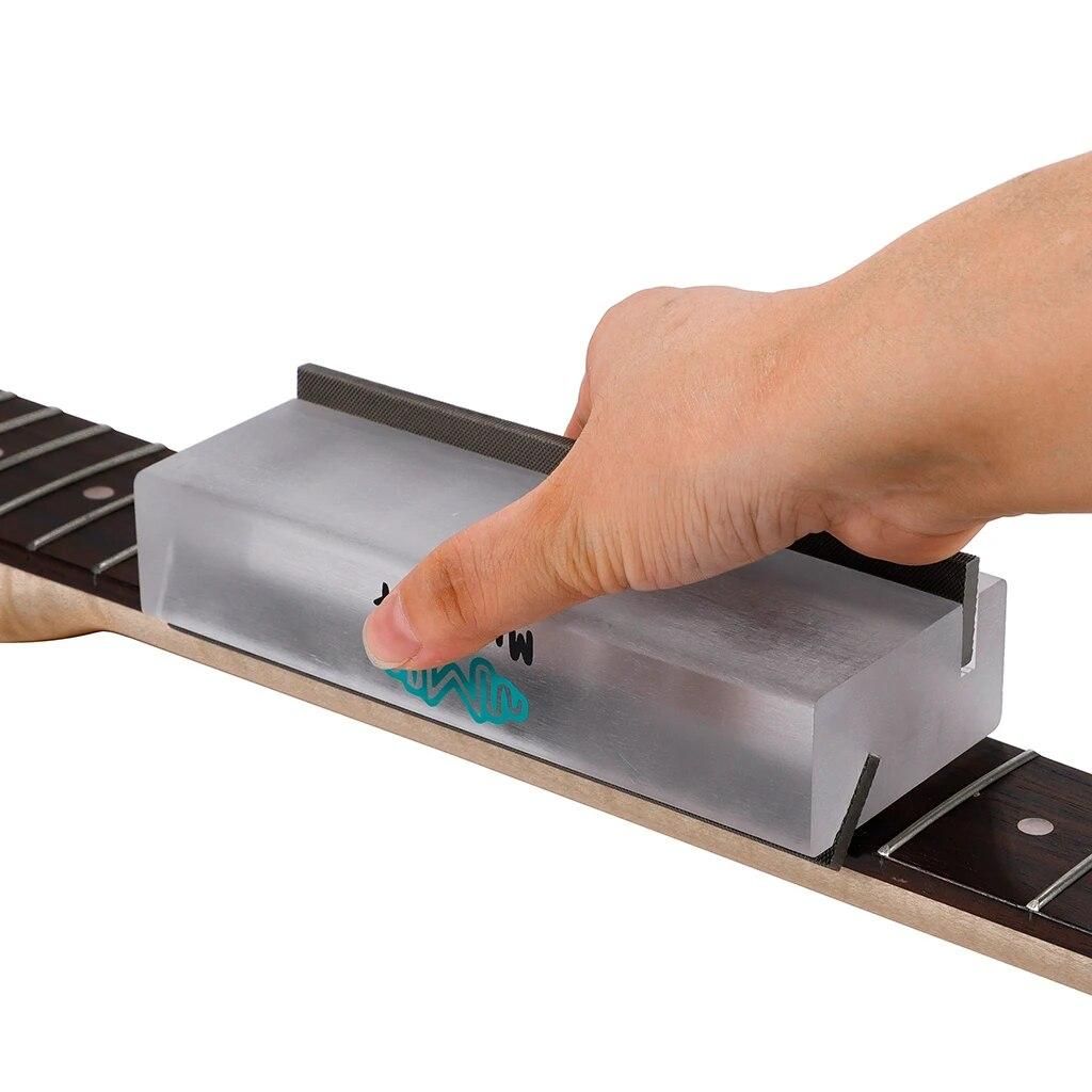 Guitar Setup Tools Repair Tools Fret Leveling File Sanding Luthier Tool Grinding  of Guitars Frets for Guitar Bass Ukulele