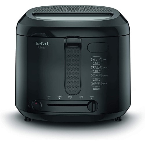 Tefal Uno - Deep Fat Fryer - 1Kg - 4 Portions - Ff203840  - Black