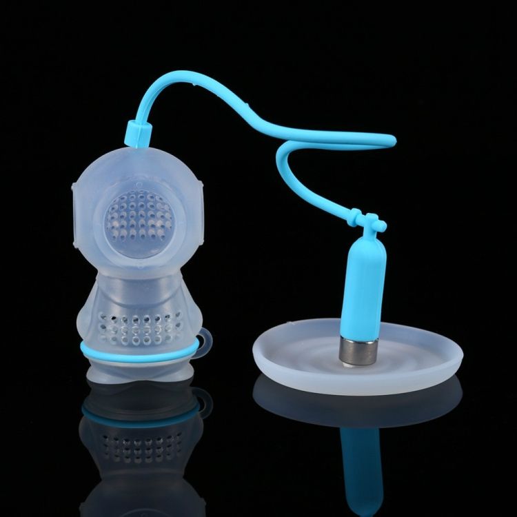 Creative Diver Shape Tea Strainer Filter Silicone Teabags