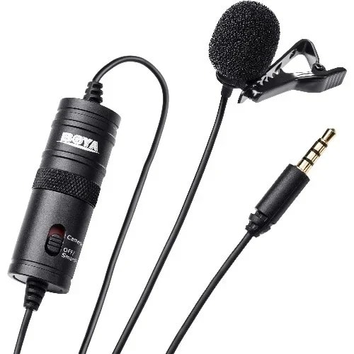 2way Mic By-m1 Clip-on Microphone - Black