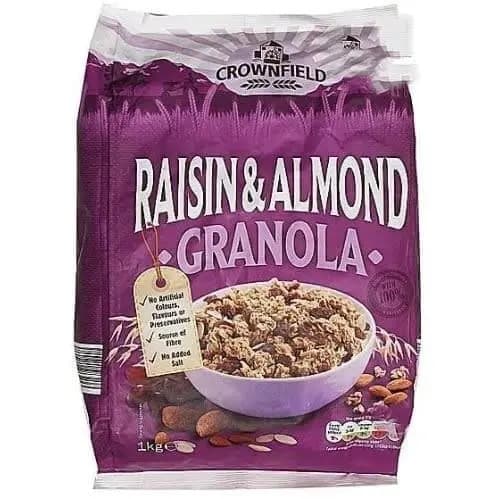 Raisin Almond & Tropical Granola Cereal - 1kg X 2pcs