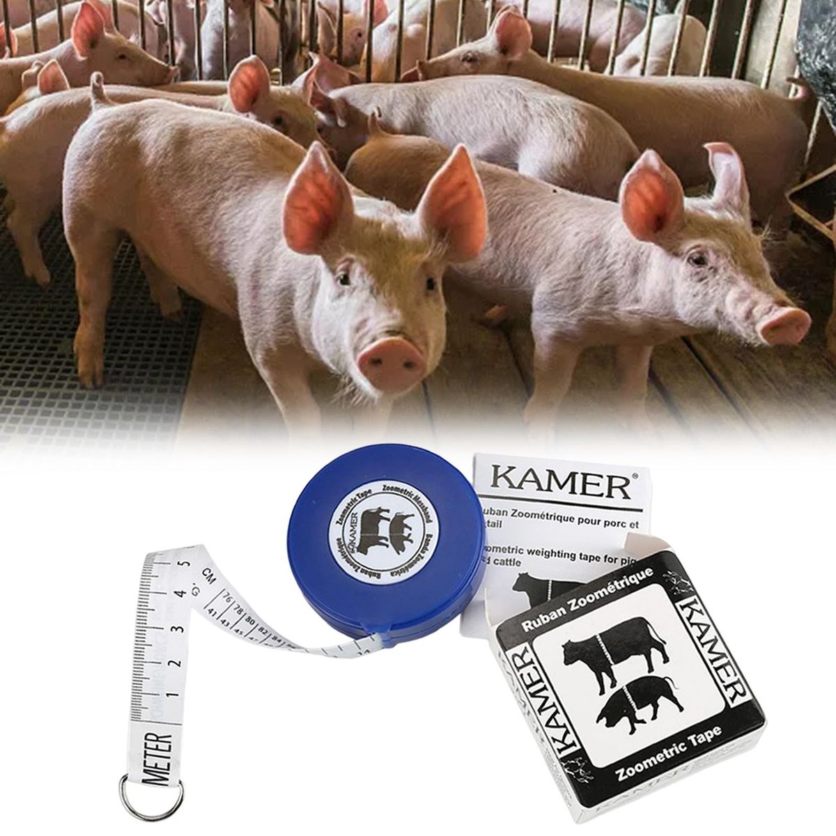 98inch Pigs Cattles Weight Measuring Tape, Poultry Animal Measuring