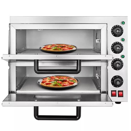 Double Layer Electric Pizza Oven - 3000W