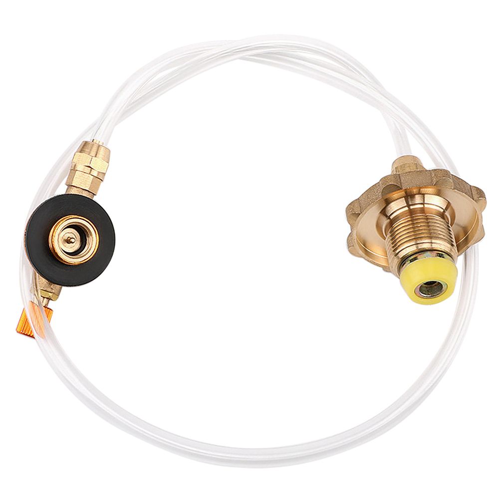 Outdoor Camping Gas Stove Adapter Gas Tank Refilling Pipe