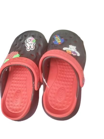 Beautiful Children Crocs Black/Red