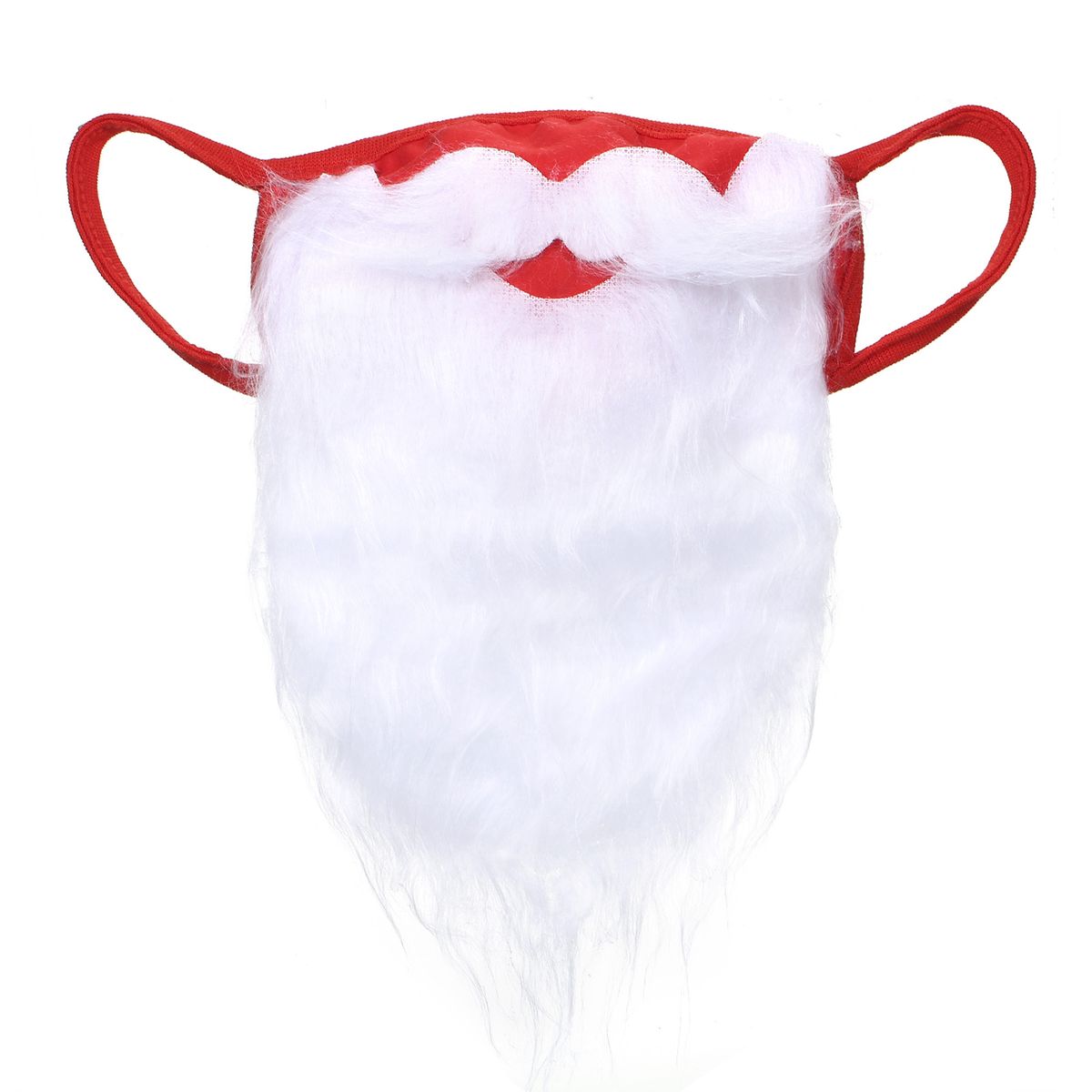 Funny Santa  Claus Beard Mask Washable Christmas Party