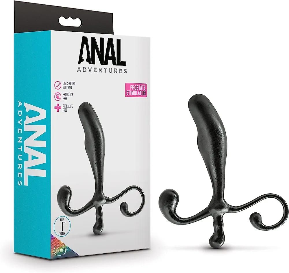 Anal Adventures - Prostate Stimulator - Black