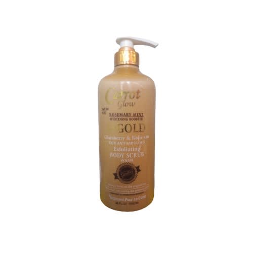 Carrot Glow Exfoliating Gold Intense Toning Body Wash. 1000ml