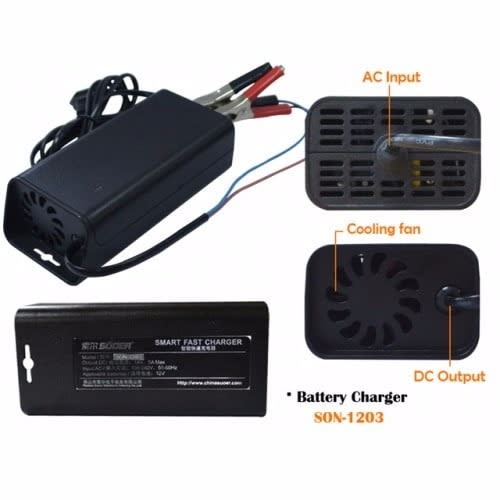 Suoer Car/inverter Battery Smart Fast Charger 12v 3a