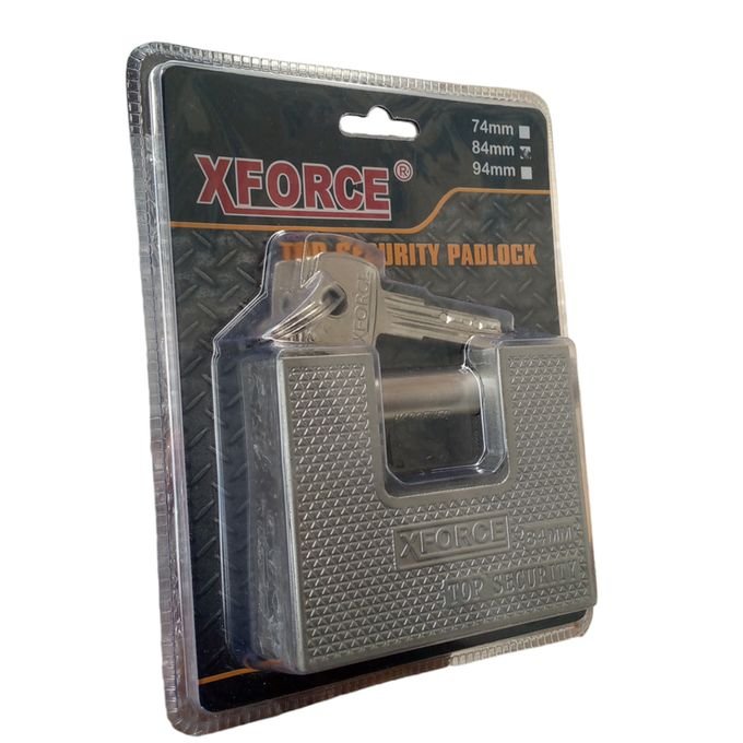 XFORCE 84mm Top Security Heavy Duty Padlock