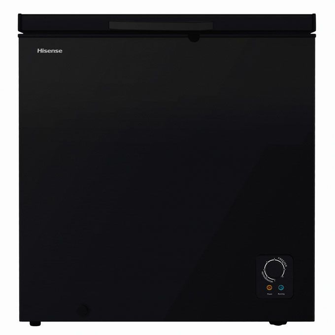 189 Litres Chest Freezer (FRZ FC-250SH) -  Black With One Year Warranty