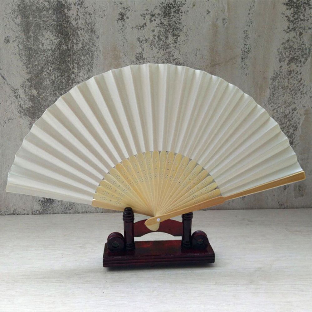 Color Solid Lace Party Shipping Fan Fans Wedding Folding Fans Edging Hand Ribbing Drop Held 30^Pattern Folding Dance Plastic