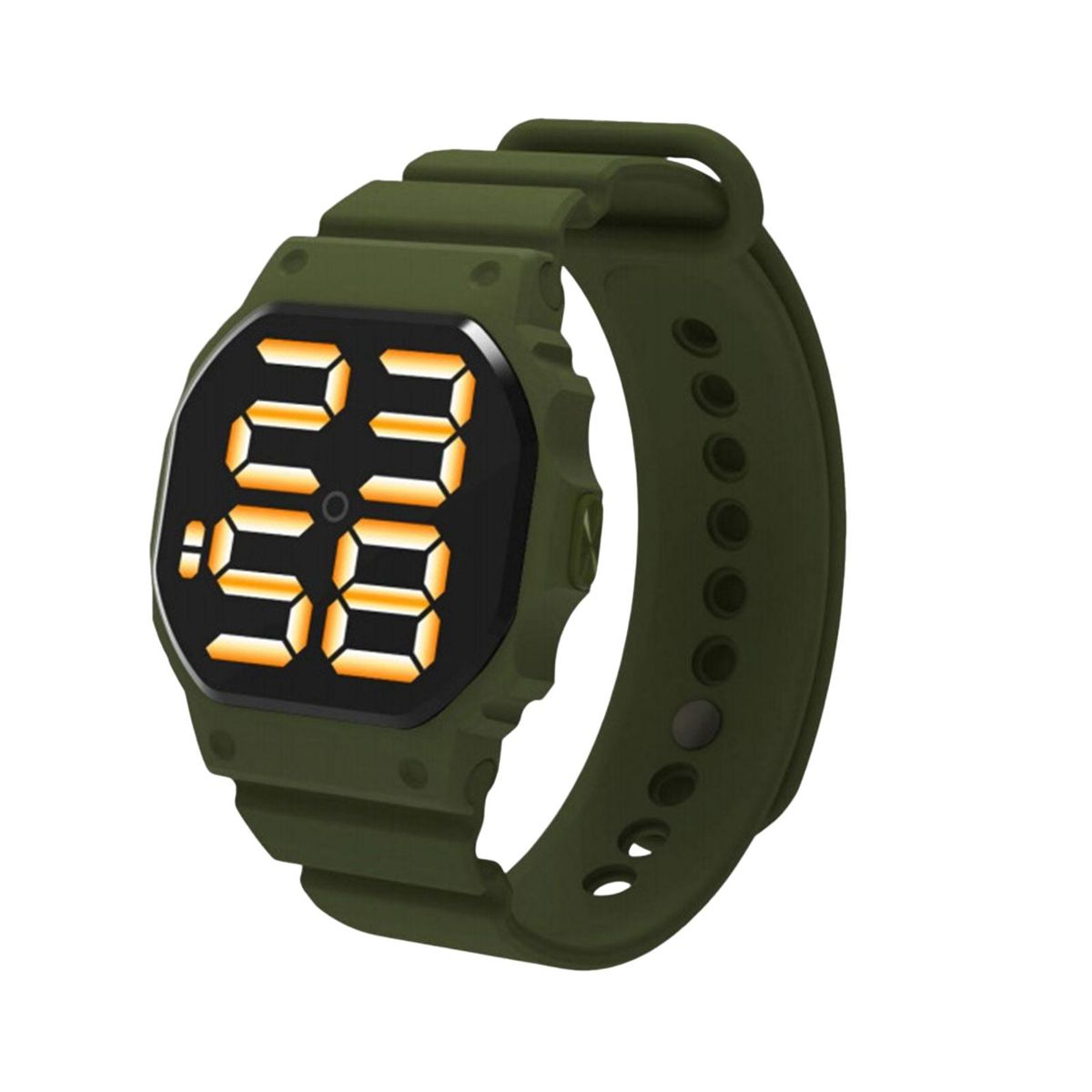 C5 Electronic Watch 30 Meters Waterproof-Army Green