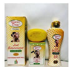 Whitening Lotion + Exfoliating And Lightening Soap
