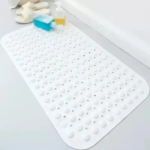 Bathroom & Bathtub Anti-skid Shower Mat With Sucker And Massager - Largest size