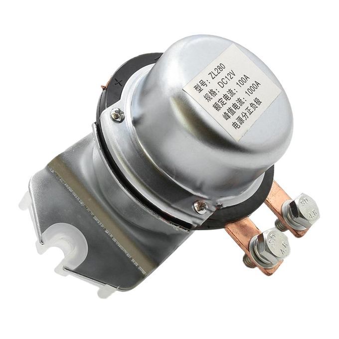 12V 100Amp Solenoid Relay Battery Isolation Switch Continuous Duty