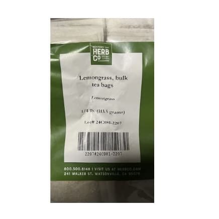 Club Lemongrass Tea Bulk - 50 Tea Bags - 113.5g