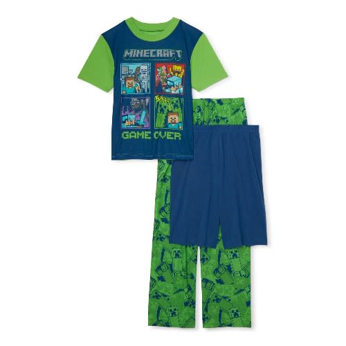 Game Over Snug Fit Pyjamas Sleepwear -3in1 Set - ( Size Run Small)